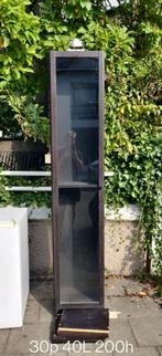 Bibliothèque Ikea BILLY / OXBERG noire, Huis en Inrichting, Kasten | Boekenkasten, Ophalen, Minder dan 50 cm, Gebruikt, 200 cm of meer