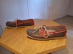 Dockside schoenen, merk Oceania, maat 44, grijs met bordeaux, Kleding | Heren, Schoenen, Ophalen, Oceania, Overige kleuren, Overige typen