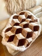 Groot! vintage design wandkleed van echt vacht 70s stijl, Huis en Inrichting, Woonaccessoires | Wanddecoraties, Ophalen, Zo goed als nieuw