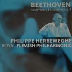 SACD - Beethoven 4 & 7 - Flemish Philharmonic / Herreweghe, CD & DVD, CD | Classique, Comme neuf, Enlèvement ou Envoi, Orchestre ou Ballet