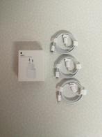 Apple 20 Watt USB-C adapter + 3 kabels nieuw!, Ophalen of Verzenden, Nieuw, Apple iPhone