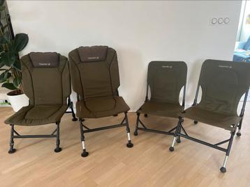 4 Caperlan vouwstoelen camping/picknick/vissen/terras beschikbaar voor biedingen