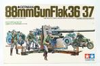 German 88mm Gun Flak 36/37 - Tamiya 1/35 [Pack], 1:32 tot 1:50, Ophalen of Verzenden, Zo goed als nieuw, Modélisme