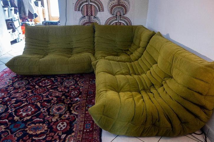 Roset Togo 5 places, Huis en Inrichting, Zetels | Complete zithoeken, Zo goed als nieuw, Stof, Ophalen