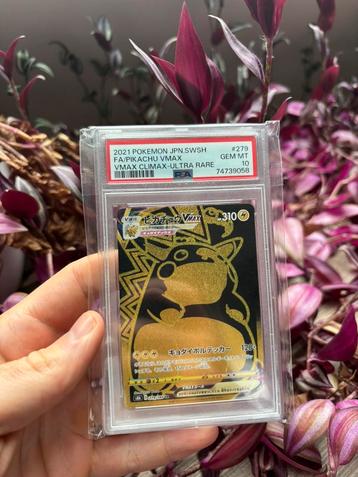 Pikachu 279 Vmax / PSA 10 beschikbaar voor biedingen