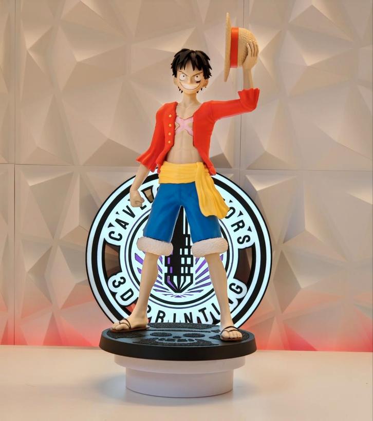 One Piece — Luffy Figure - 3D-geprint, Verzamelen, Beelden en Beeldjes