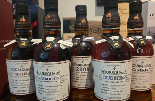 Rum Foursquare rumstrijkijzer, Verzamelen, Wijnen, Nieuw, Ophalen of Verzenden