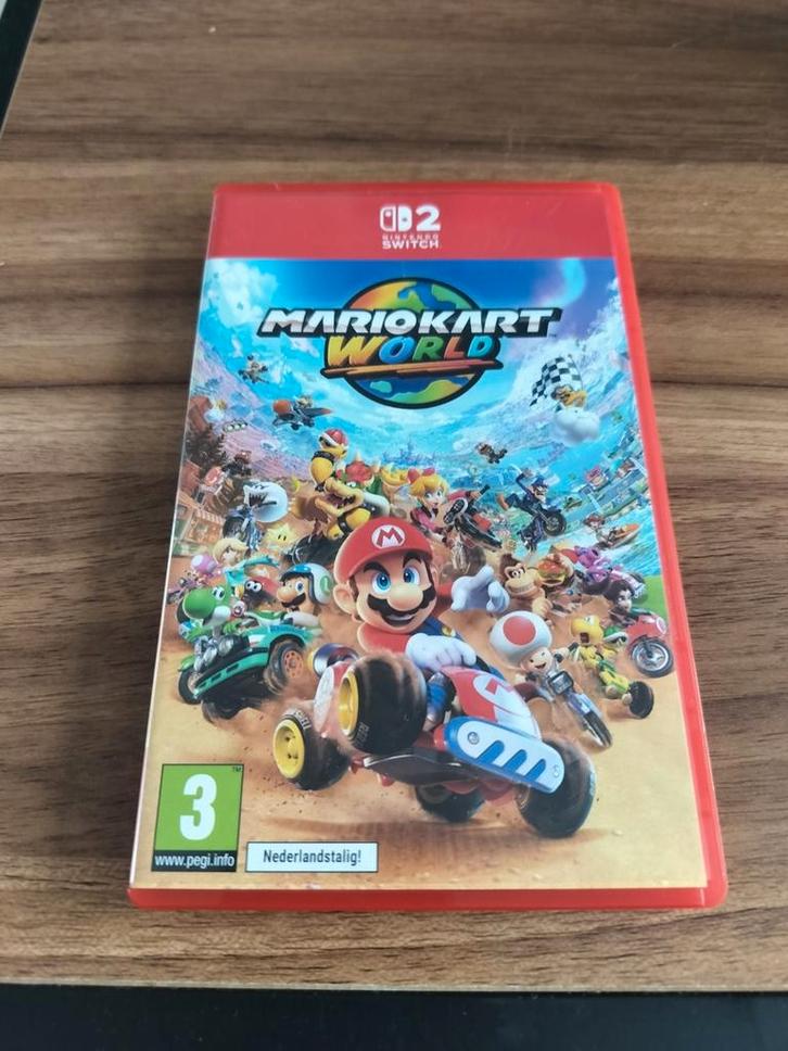 Mario Kart World switch 2, Games en Spelcomputers, Games | Nintendo Switch, Zo goed als nieuw, Overige genres, Vanaf 3 jaar, Online