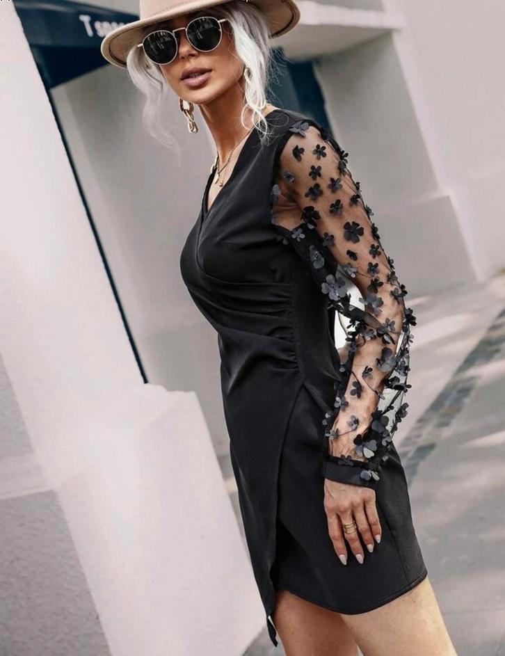 Jurk maat S, Kleding | Dames, Jurken, Nieuw, Maat 36 (S), Zwart, Ophalen of Verzenden