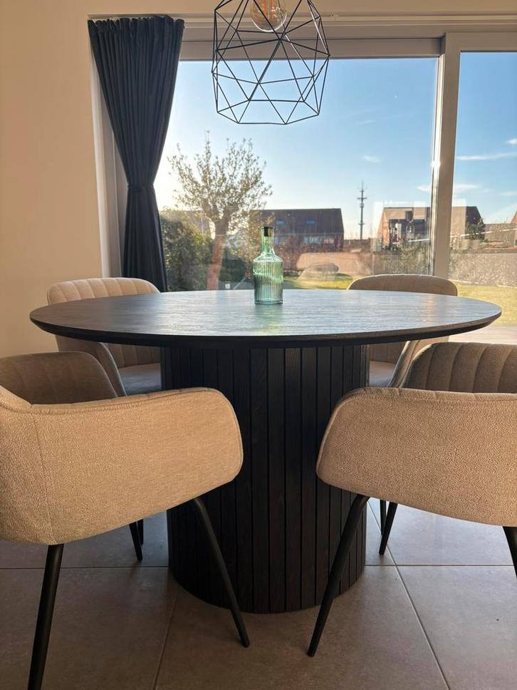 Table à manger 120cm, Maison & Meubles, Tables | Tables à manger, Utilisé, 100 à 150 cm, 100 à 150 cm, Cinq personnes ou plus