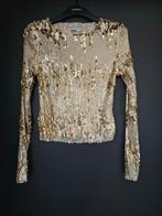 Nieuwe STRADIVARIUS glittertop. Uitschuifbaar, Kleding | Dames, Nieuw, Ophalen of Verzenden, Lange mouw, STRADIVARIUS