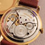 Jeager leCoultre 18 karaat goud horloge, Goud, Ophalen of Verzenden, Leer