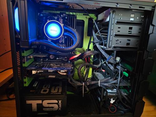 Custom Game computer AMD 8 cores, 16gb ram, 2tb storage, Computers en Software, Desktop Pc's, Gebruikt, HDD, SSD, Ophalen