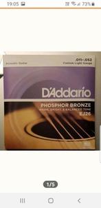 Gibson, D'Addario en Elixir snaren, Muziek en Instrumenten, Ophalen of Verzenden, Nieuw, Akoestische gitaar