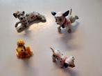 Set figuren: 4 bekende honden van BD & Films., Ophalen of Verzenden, Zo goed als nieuw