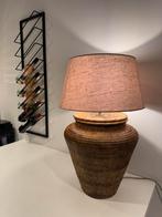 Grote Birma rotan tafellamp, in perfecte staat, Ophalen of Verzenden, Zo goed als nieuw