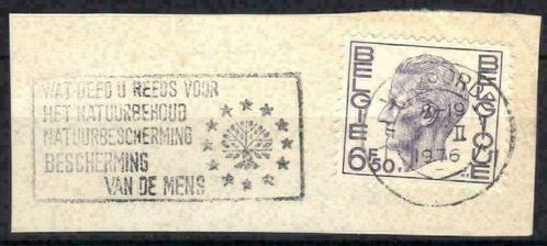 Belgie 1974 - Yvert 1719/OBP 1744 - Koning Boudewijn (ST), Timbres & Monnaies, Timbres | Europe | Belgique, Affranchi, Maison royale