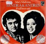 Vinyl, 7"   -   Sandra & Andres – Mary Madonna / It's All Be, Cd's en Dvd's, Vinyl | Overige Vinyl, Ophalen of Verzenden, Overige formaten