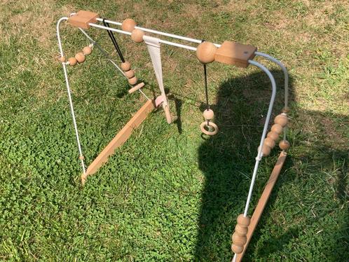 Babygym houten kralen, Kinderen en Baby's, Speelgoed | Houten speelgoed, Gebruikt, Ophalen
