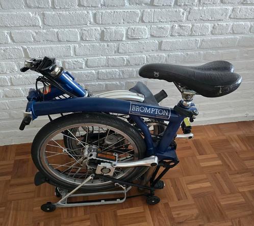 Brompton fiets., Fietsen en Brommers, Fietsen | Vouwfietsen, Gebruikt, Brompton, 16 tot 18 inch, Versnellingen, Ophalen of Verzenden