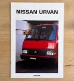 Nissan Urvan BE-NL 1994 brochure 7.2N9412 A, Boeken, Auto's | Folders en Tijdschriften, Gelezen, Nissan, Ophalen of Verzenden