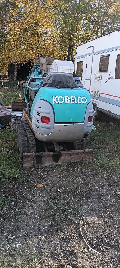 Kobelco sk013 1.3T mini kraan, Zakelijke goederen, Machines en Bouw | Kranen en Graafmachines, Ophalen