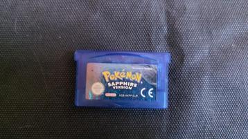 GBA Pokemon Sapphire (2003) beschikbaar voor biedingen