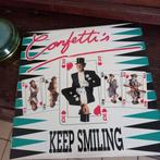 vinyl (maxi 45T) confetti's "keep smiling", Utilisé, Enlèvement ou Envoi, 1980 à 2000