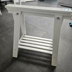 MITTBACK Schraag, wit massief hout, Ikea, Gebruikt