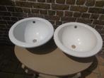 lavabo's rond wit diep, Ophalen of Verzenden, Nieuw