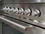 🔥Luxe Boretti Fornuis 80cm RVS + RVS 1 oven 5 pits, 60 cm of meer, Ophalen of Verzenden, Zo goed als nieuw, Energieklasse A of zuiniger
