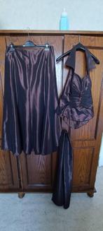 Ensemble de soirée - Taille 42, Kleding | Dames, Gelegenheidskleding, Ophalen, Bruin, Créatif Paris, Maat 42/44 (L)