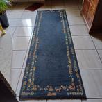 Vintage tapijtloper, Huis en Inrichting, Stoffering | Tapijten en Vloerkleden, Ophalen, Blauw