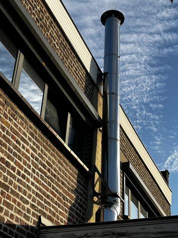Inox kachelpijp beschikbaar voor biedingen