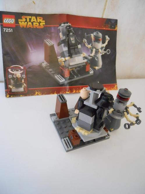 LEGO STARWARS 7251 Transformatie van Darth Vader, Kinderen en Baby's, Speelgoed | Duplo en Lego, Gebruikt, Lego, Complete set