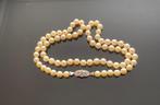 Collier perles naturelles, Ophalen, Wit, Zo goed als nieuw, Met edelsteen
