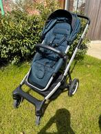 Thule Sleek kinderwagen + reiswieg Navy Blauw, Comme neuf, Poussette, Enlèvement, Pneus