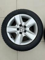 Volkswagen Golf 6 velgen 16” incl. Michelin winterbanden 2x, 16 inch, Band(en), Winterbanden, Ophalen of Verzenden