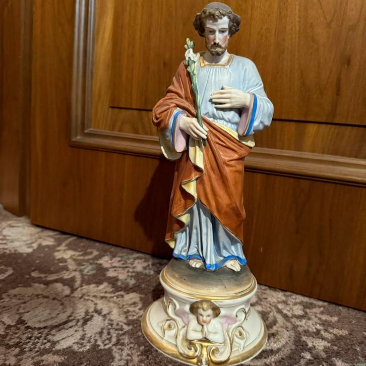 Biscuit antiek beeld, Antiek en Kunst, Antiek | Porselein, Ophalen