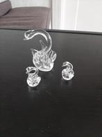 Zwaantjes op spiegel, Antiek en Kunst, Antiek | Glaswerk en Kristal, Ophalen of Verzenden