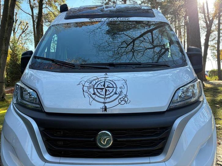 Camper Font Vendome, Caravans en Kamperen, Mobilhomes, Particulier, tot en met 2, Buscamper of Camperbus, Fiat, Fiat, Diesel, Handgeschakeld