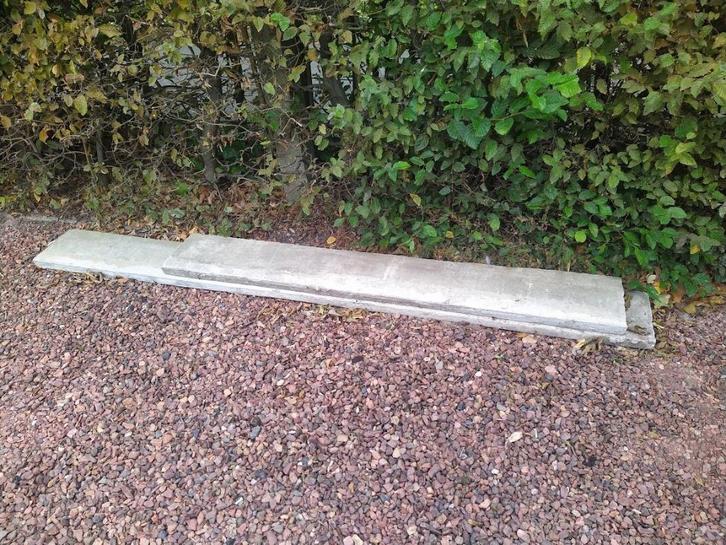 betonboordstenen, Doe-het-zelf en Bouw, Plinten en Afwerking, Gebruikt, Overige typen, Ophalen