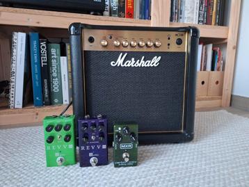 Marshall MG15, Revv & MXR pedals beschikbaar voor biedingen