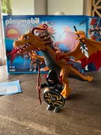 Playmobil draak met ridder, Complete set, Ophalen of Verzenden, Zo goed als nieuw