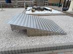 2 Oprijplaten in Aluminium, Ophalen, Zo goed als nieuw