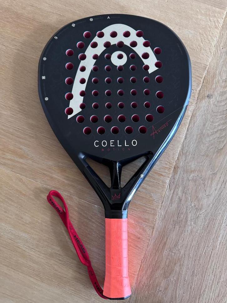 Head Coello Motion 2025 padelracket, Sport en Fitness, Padel, Gebruikt, Padelracket, Ophalen of Verzenden