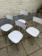 4 vintage stoelen  jaren 60 formica, Ophalen