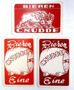 speelkaarten van Brouwerij "Cnudde" van Eine (Oudenaarde), Collections, Cartes à jouer, Jokers & Jeux des sept familles, Carte(s) à jouer