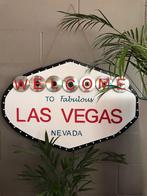 Welkomstbord Las Vegasmet verlichting, Comme neuf, Enlèvement ou Envoi