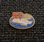 PIN - MN - DRAVANTEG - NAVIRE - BATEAU - HYDROJET - BOOT, Verzenden, Gebruikt, Overige onderwerpen, Speldje of Pin